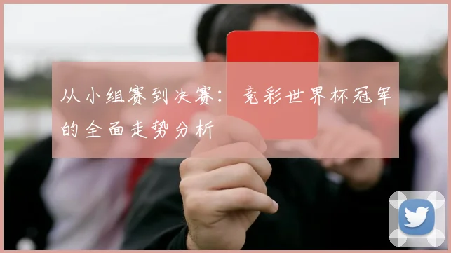 从小组赛到决赛：竞彩世界杯冠军的全面走势分析